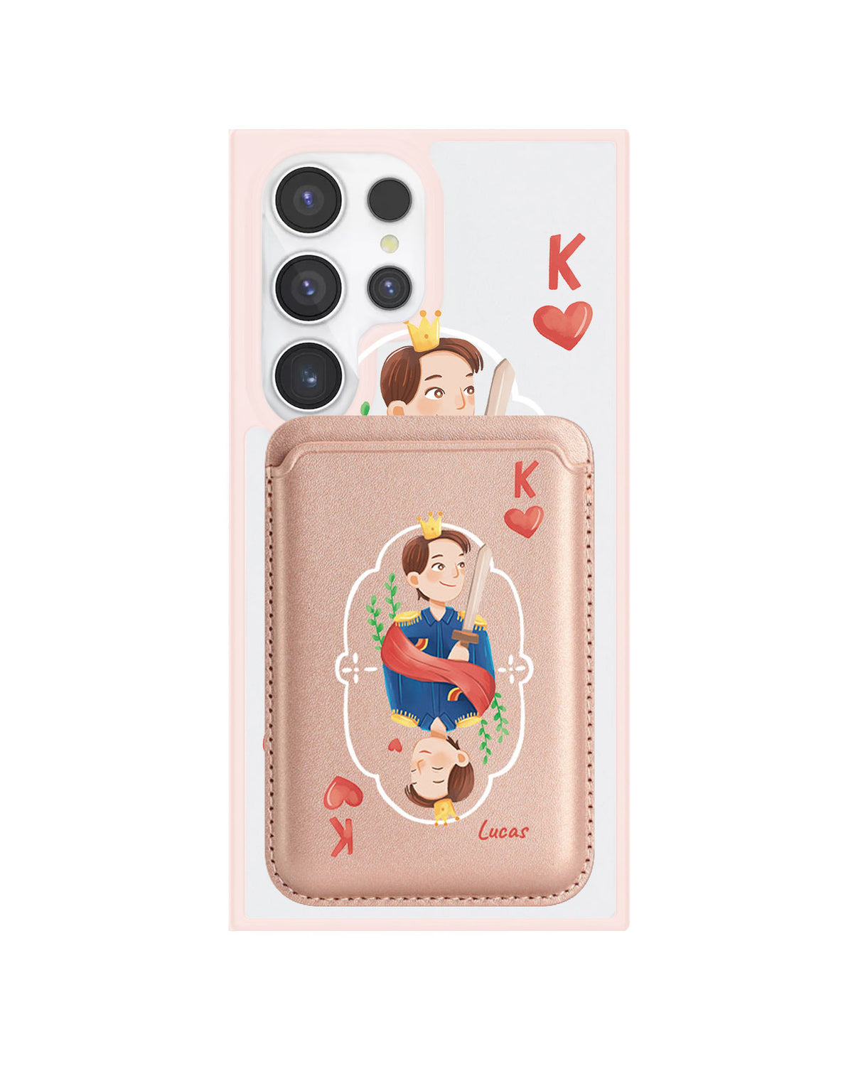 Android Magnetic Wallet Case - King