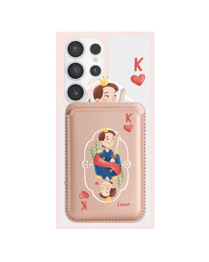 Android Magnetic Wallet Case - King