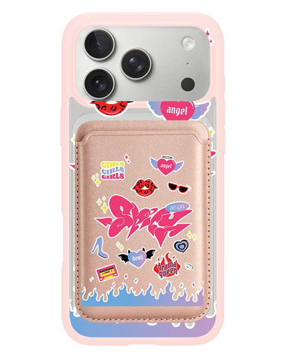 iPhone Magnetic Wallet Case - Aespa Spicy