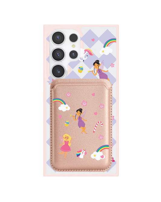Android Magnetic Wallet Case - Tiny Fairy