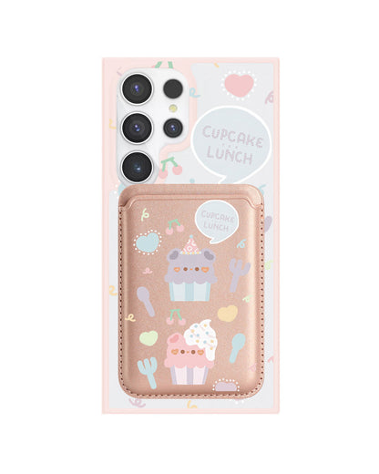 Android Magnetic Wallet Case - Cupcake