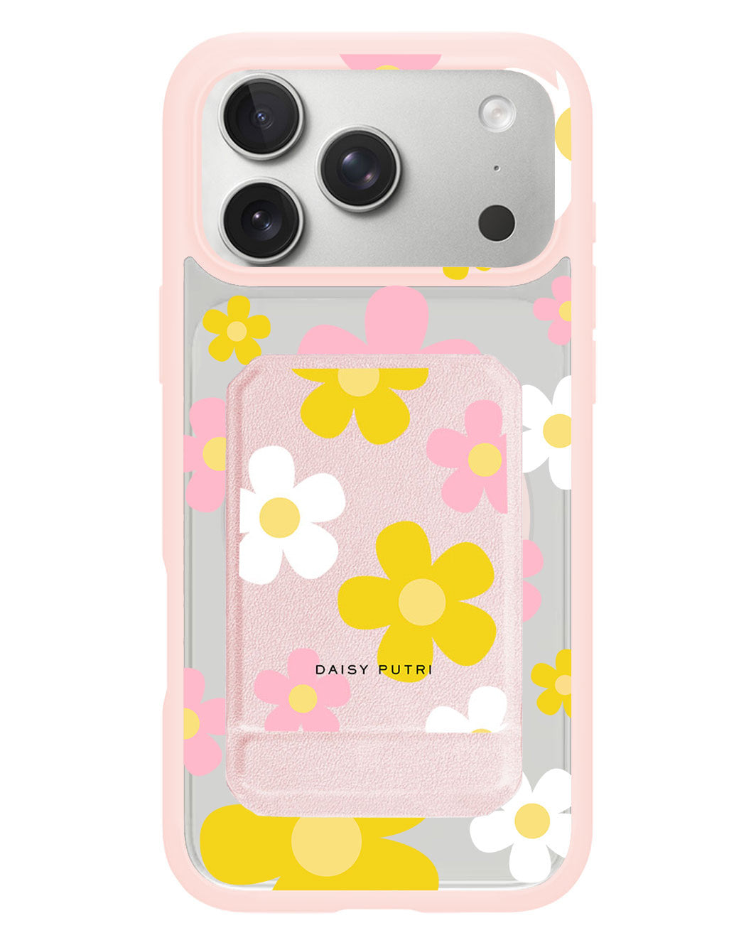 iPhone Magnetic Multifold Wallet - Daisy Fresh
