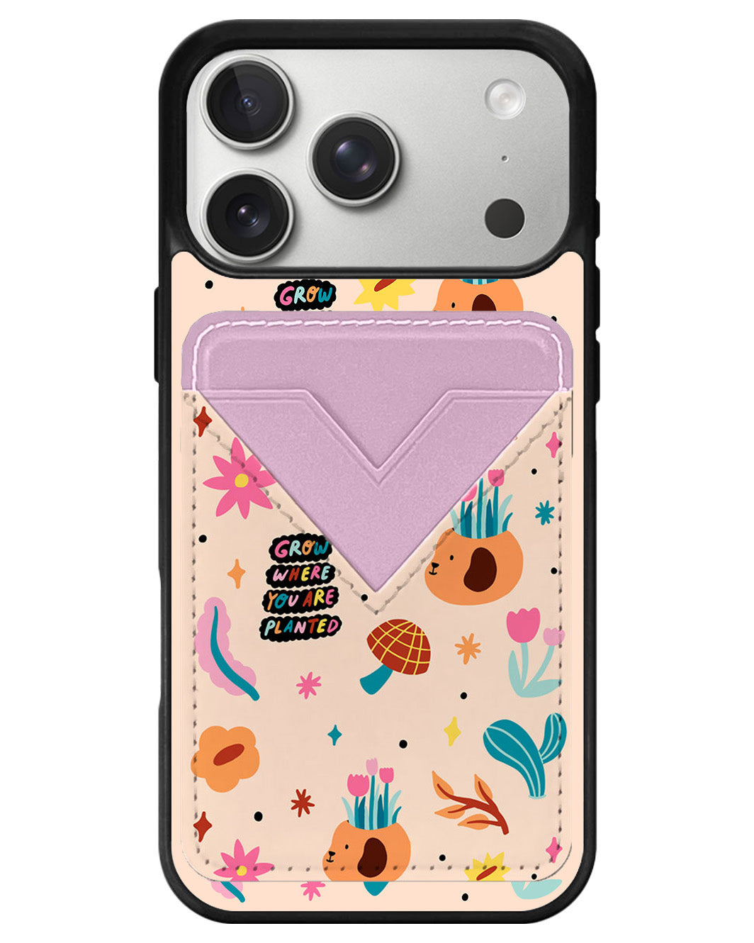 iPhone Avant Wallet Case - Grow And Bloom
