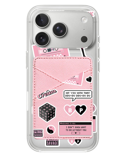 iPhone Phone Wallet Case - Blackpink Sticker Pack