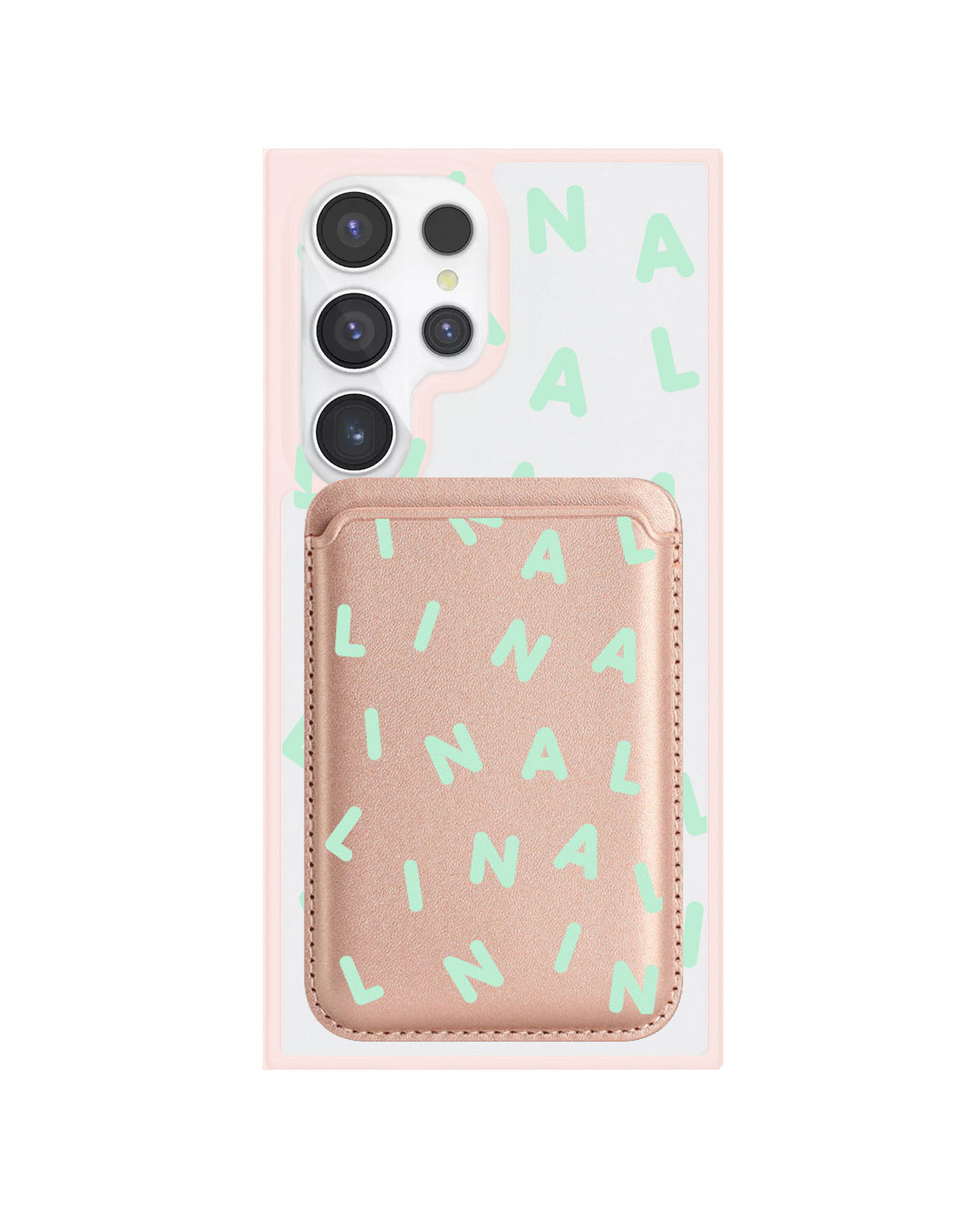 Android Magnetic Wallet Case - Monogram 2.0 Tosca