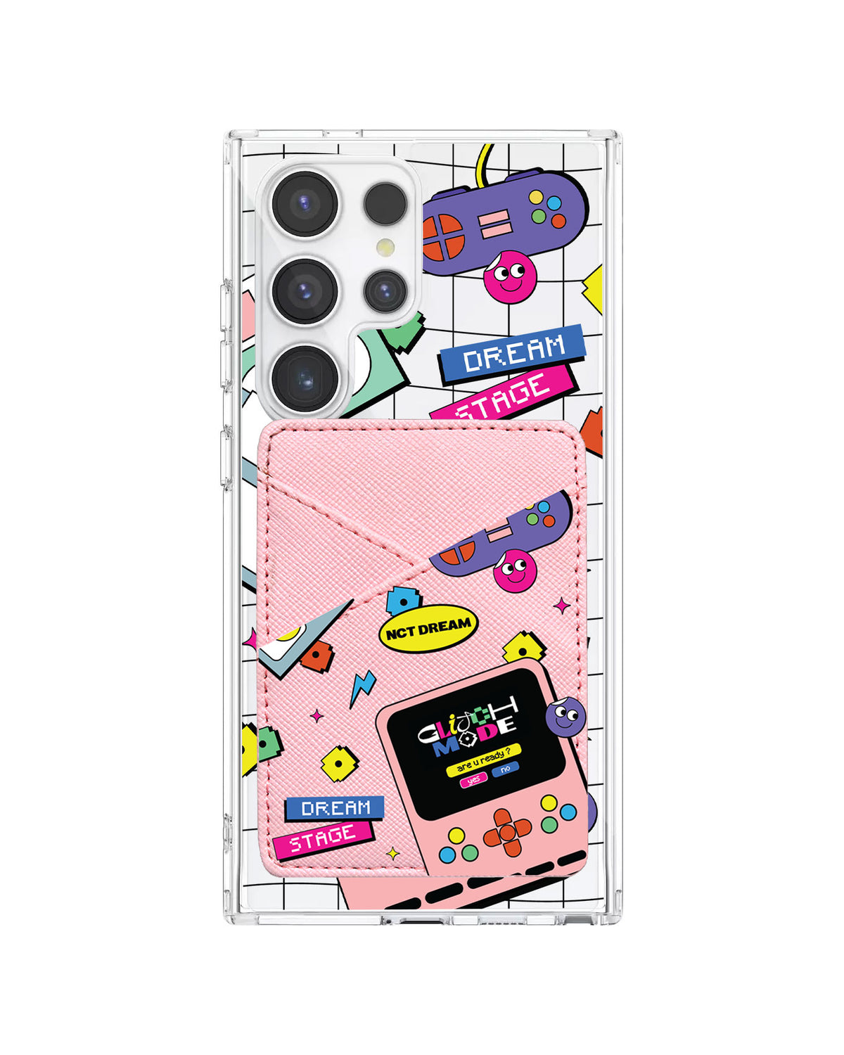 Android Phone Wallet Case - NCT Glitch Mode