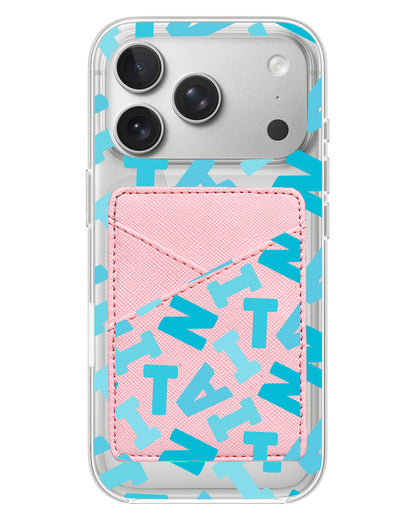 iPhone Phone Wallet Case - Scattered Monogram 5.0