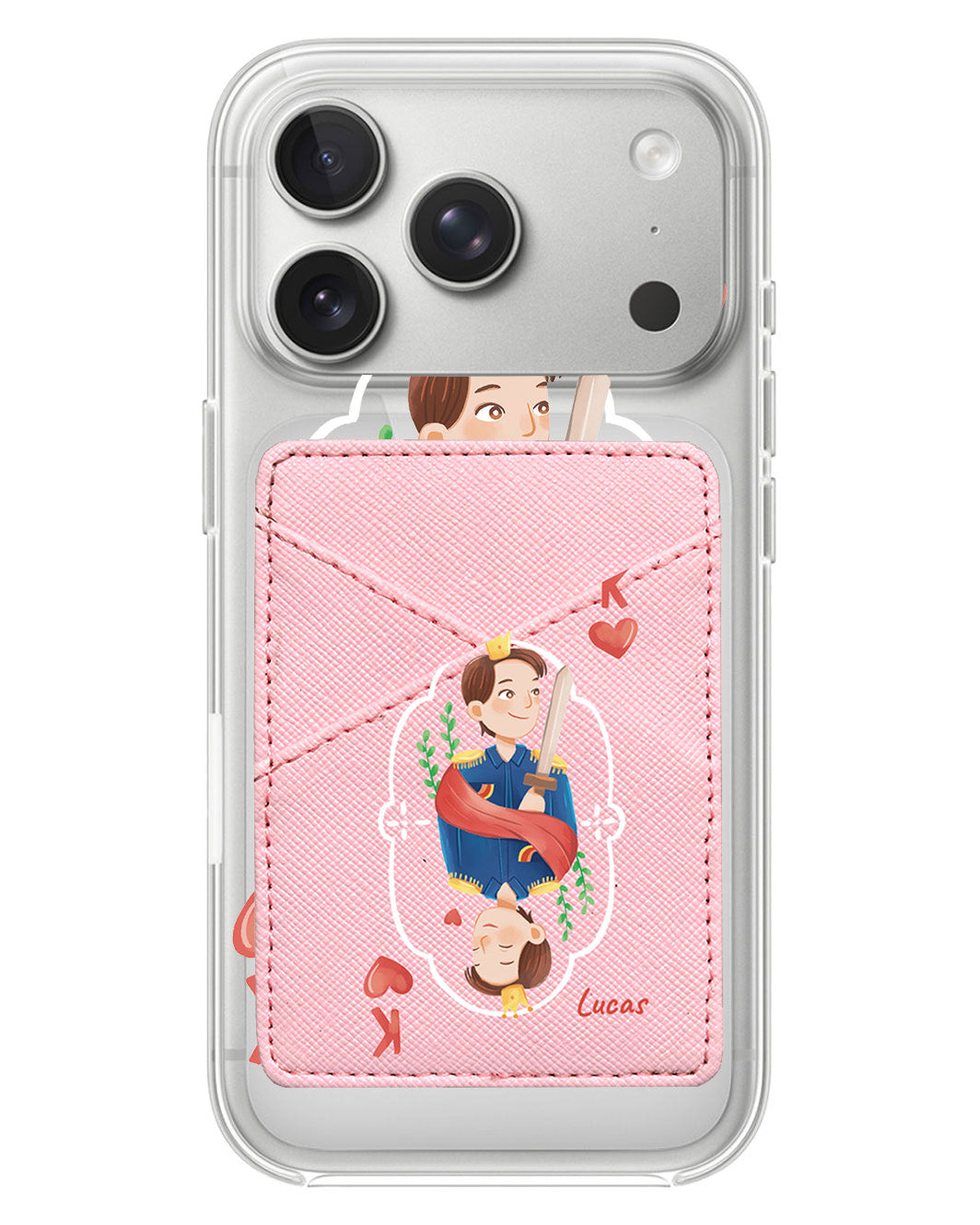 iPhone Phone Wallet Case - King