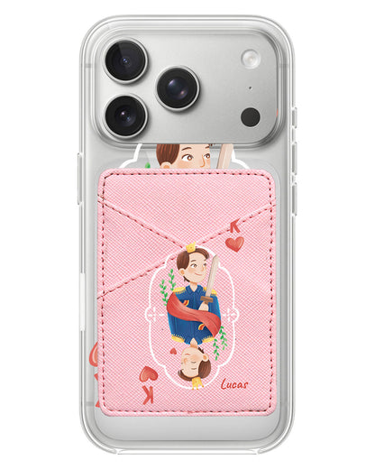 iPhone Phone Wallet Case - King