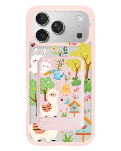 iPhone Magnetic Multifold Wallet - Spring