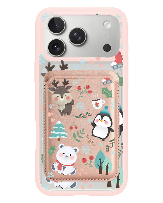 iPhone Magnetic Wallet Case - Winter