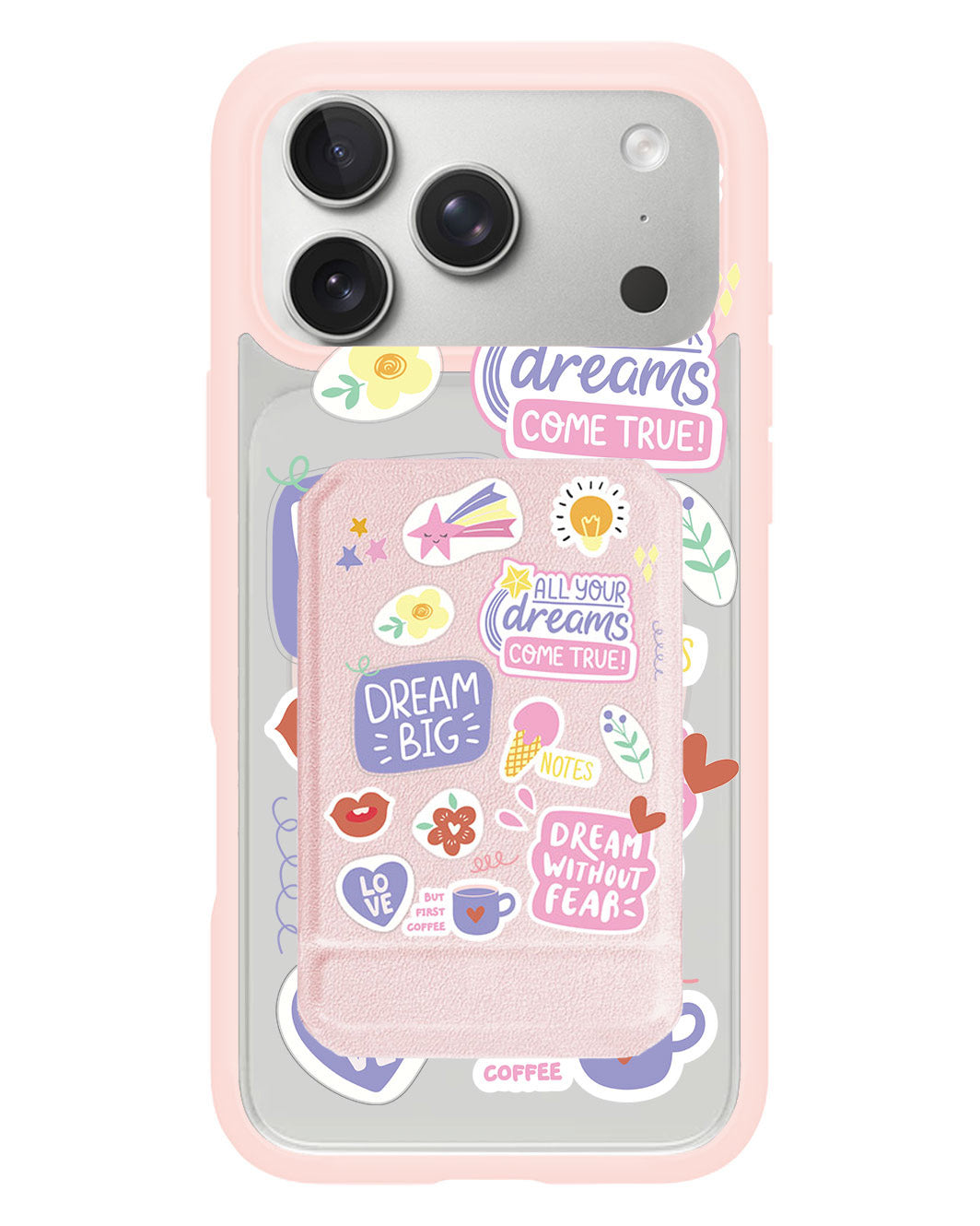 iPhone Magnetic Multifold Wallet - Dream Sticker Pack