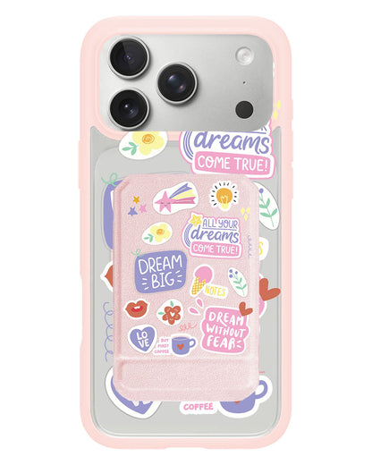 iPhone Magnetic Multifold Wallet - Dream Sticker Pack