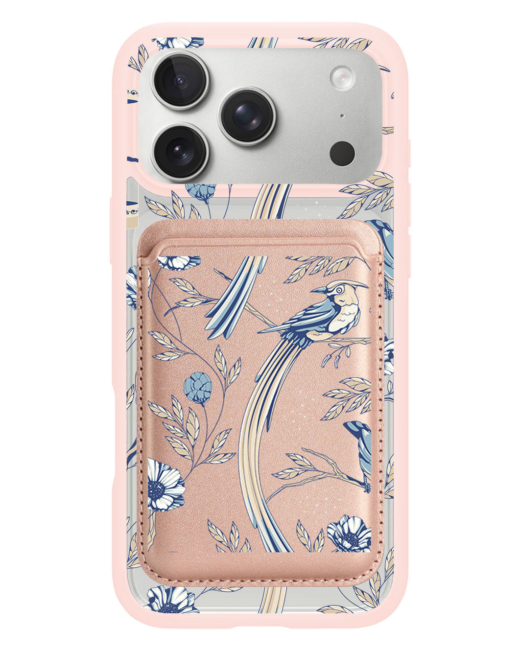 iPhone Magnetic Wallet Case - Lovebird 5.0