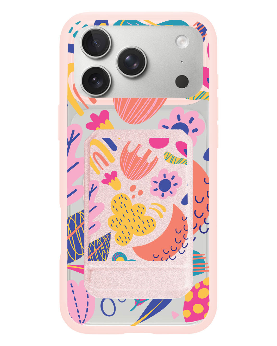 iPhone Magnetic Multifold Wallet - Florals