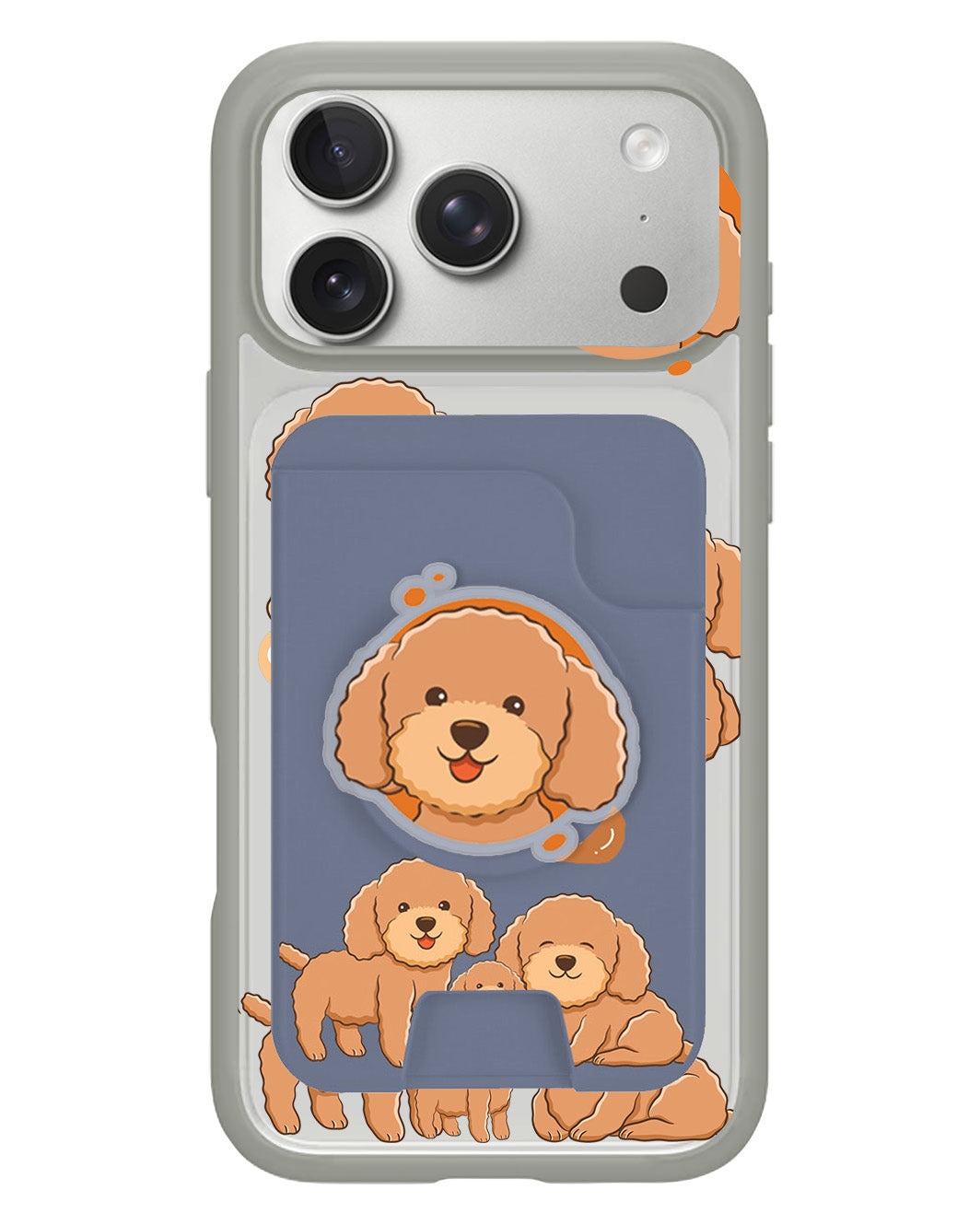 iPhone Magpop Wallet - Poodle Squad 4.0