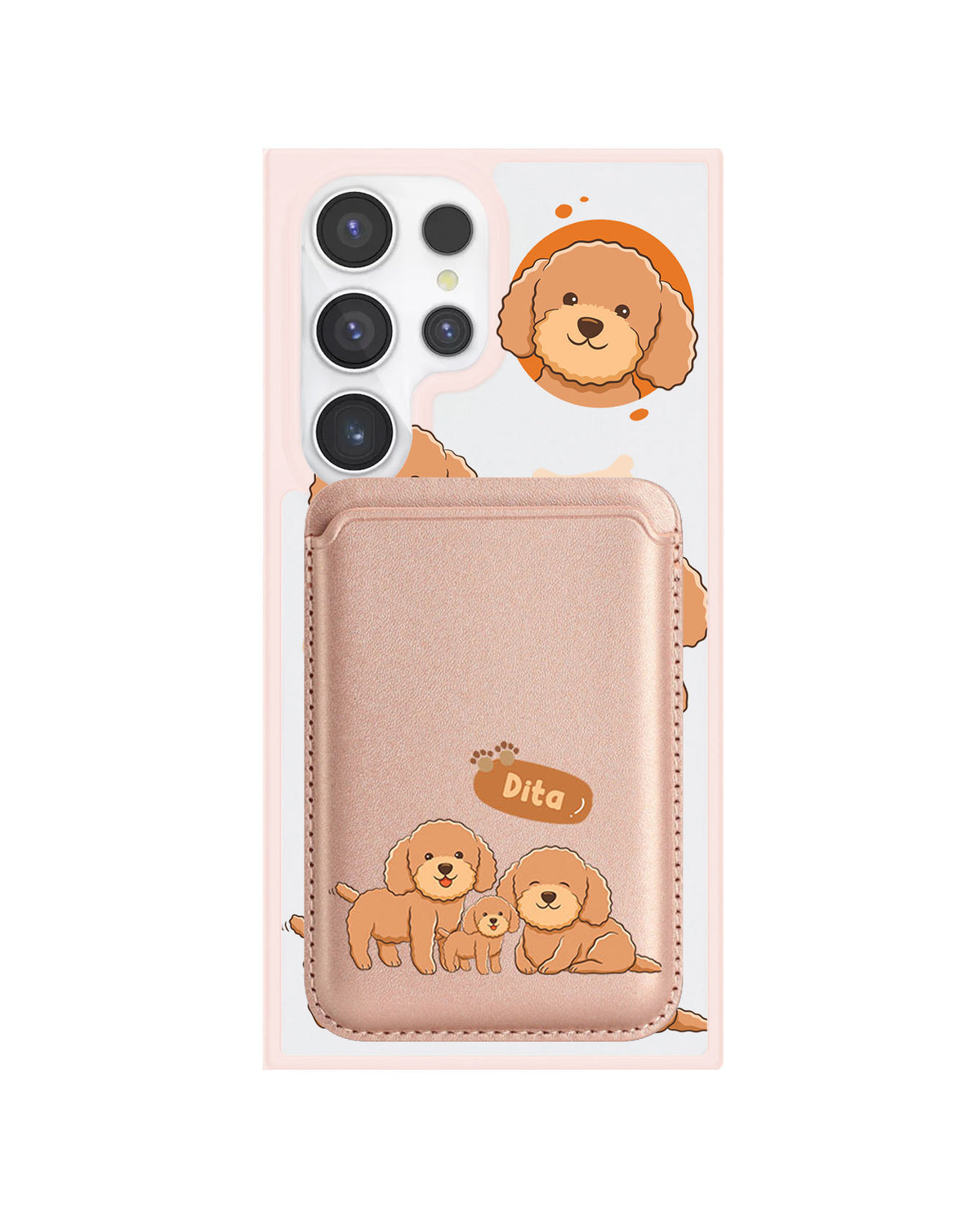 Android Magnetic Wallet Case - Poodle Squad 4.0