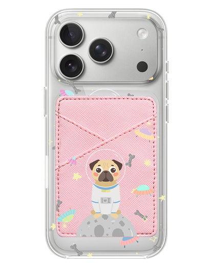 iPhone Phone Wallet Case - Pugstronaut