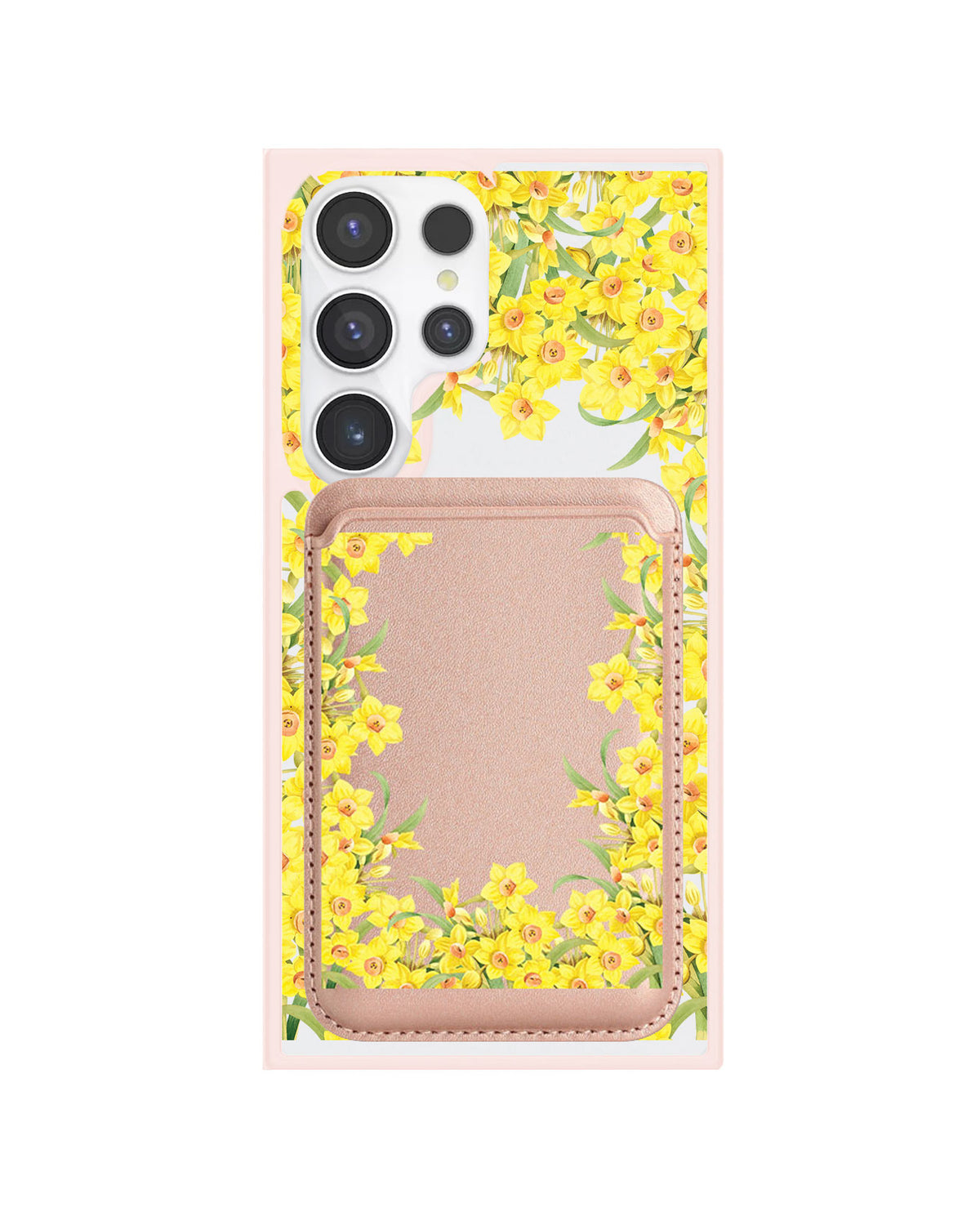 Android Magnetic Wallet Case - March Daffodil