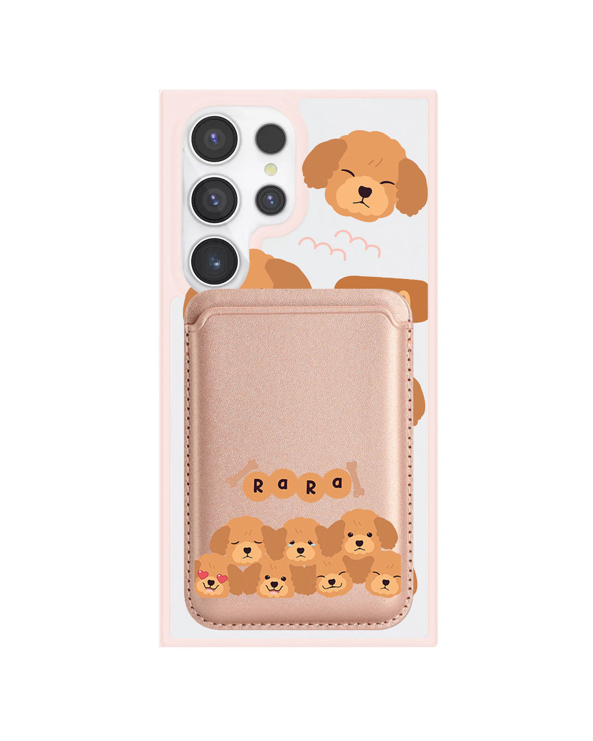 Android Magnetic Wallet Case - Poodle Squad 3.0