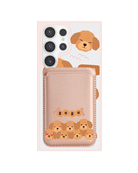 Android Magnetic Wallet Case - Poodle Squad 3.0