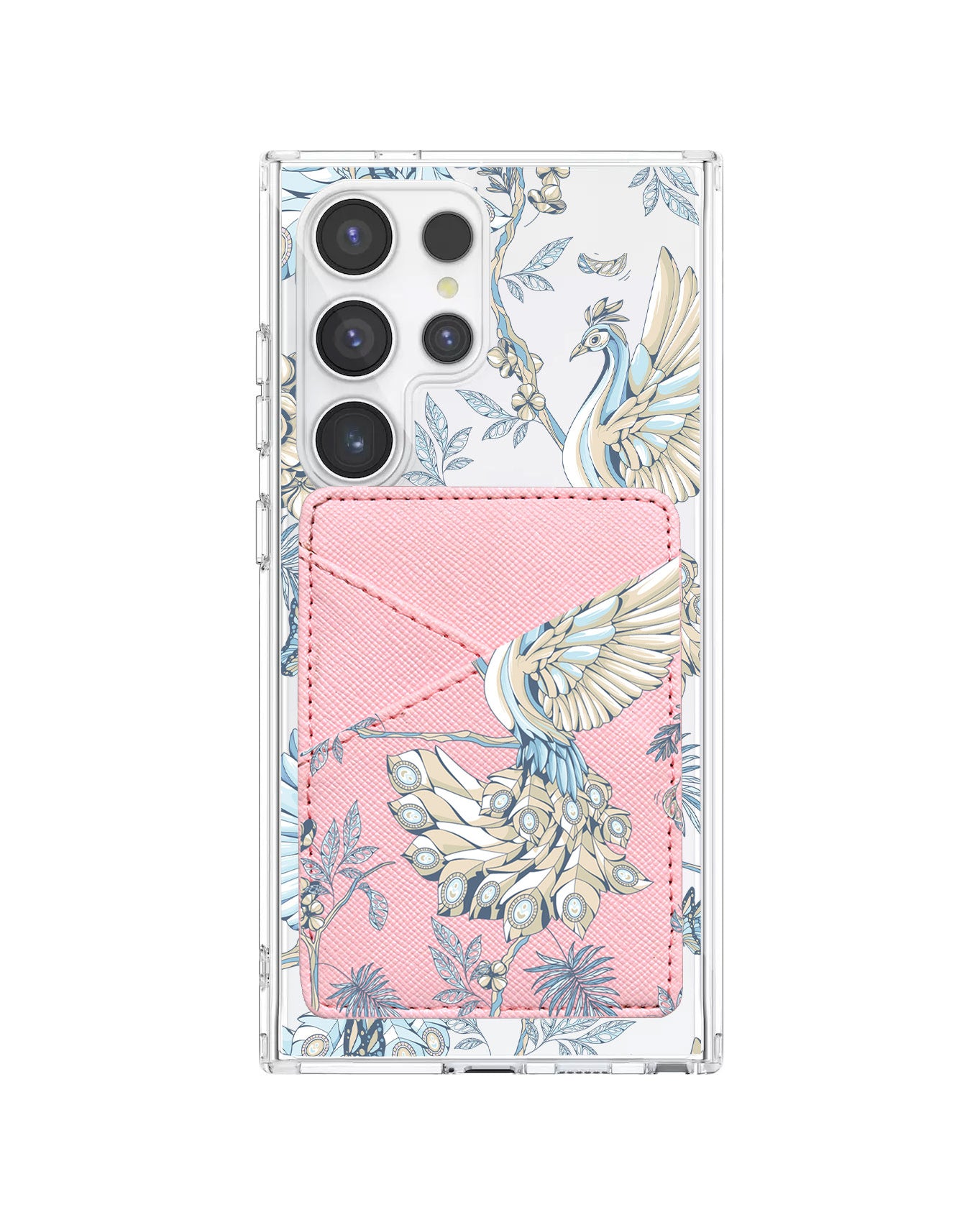 Android Phone Wallet Case - Peacock 5.0