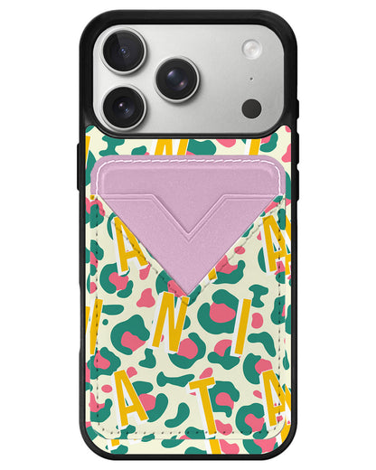 iPhone Avant Wallet Case - Leopard Monogram 4.0