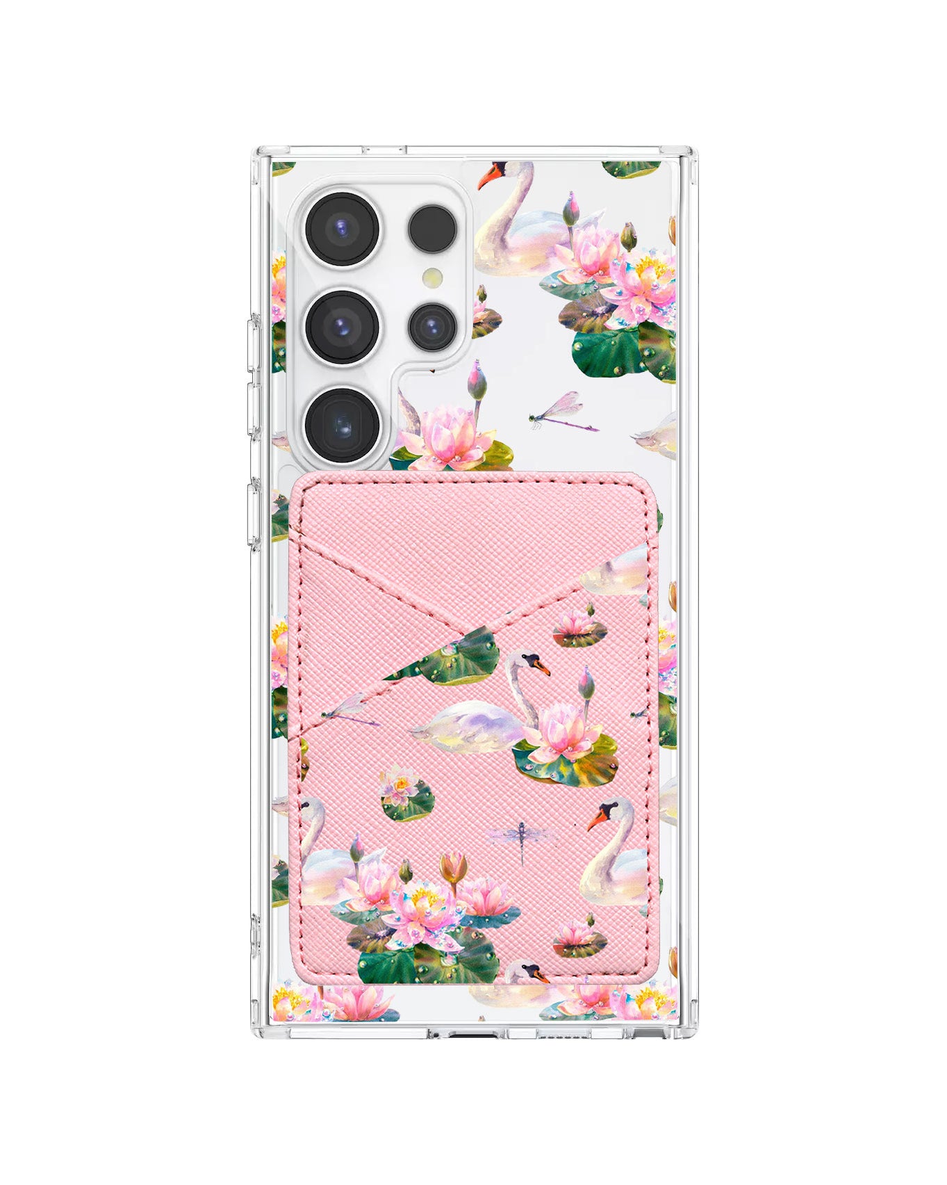 Android Phone Wallet Case - Swan