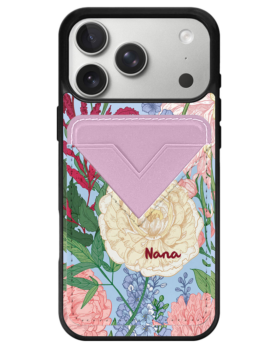 iPhone Avant Wallet Case - July Delphinium