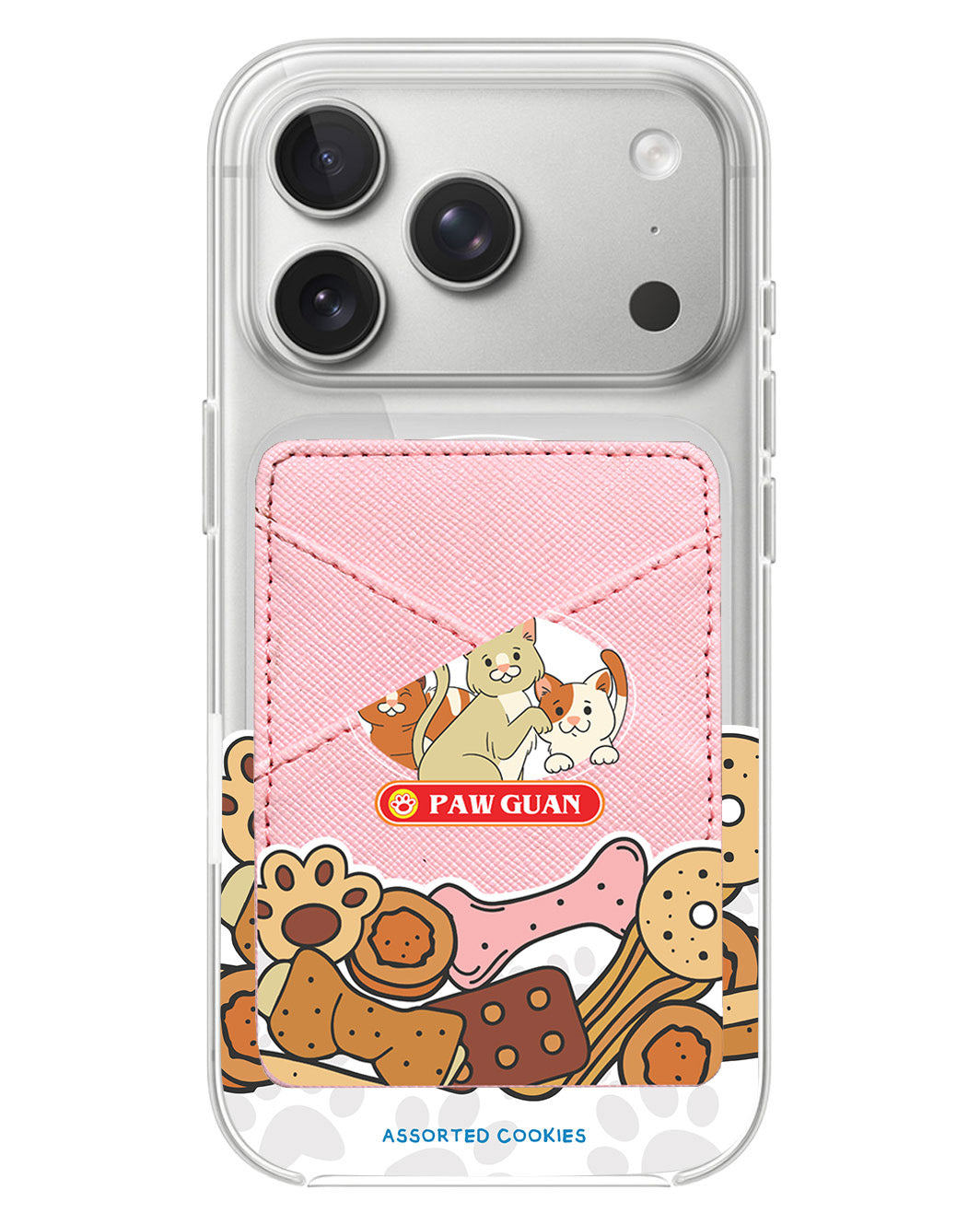 iPhone Phone Wallet Case - Pawguan Cat