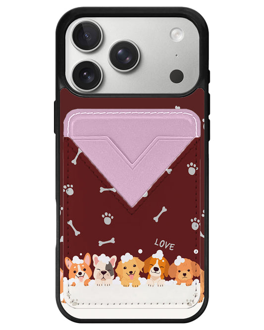 iPhone Avant Wallet Case - Ruff Family 2.0