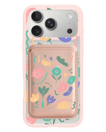 iPhone Magnetic Wallet Case - Celestial