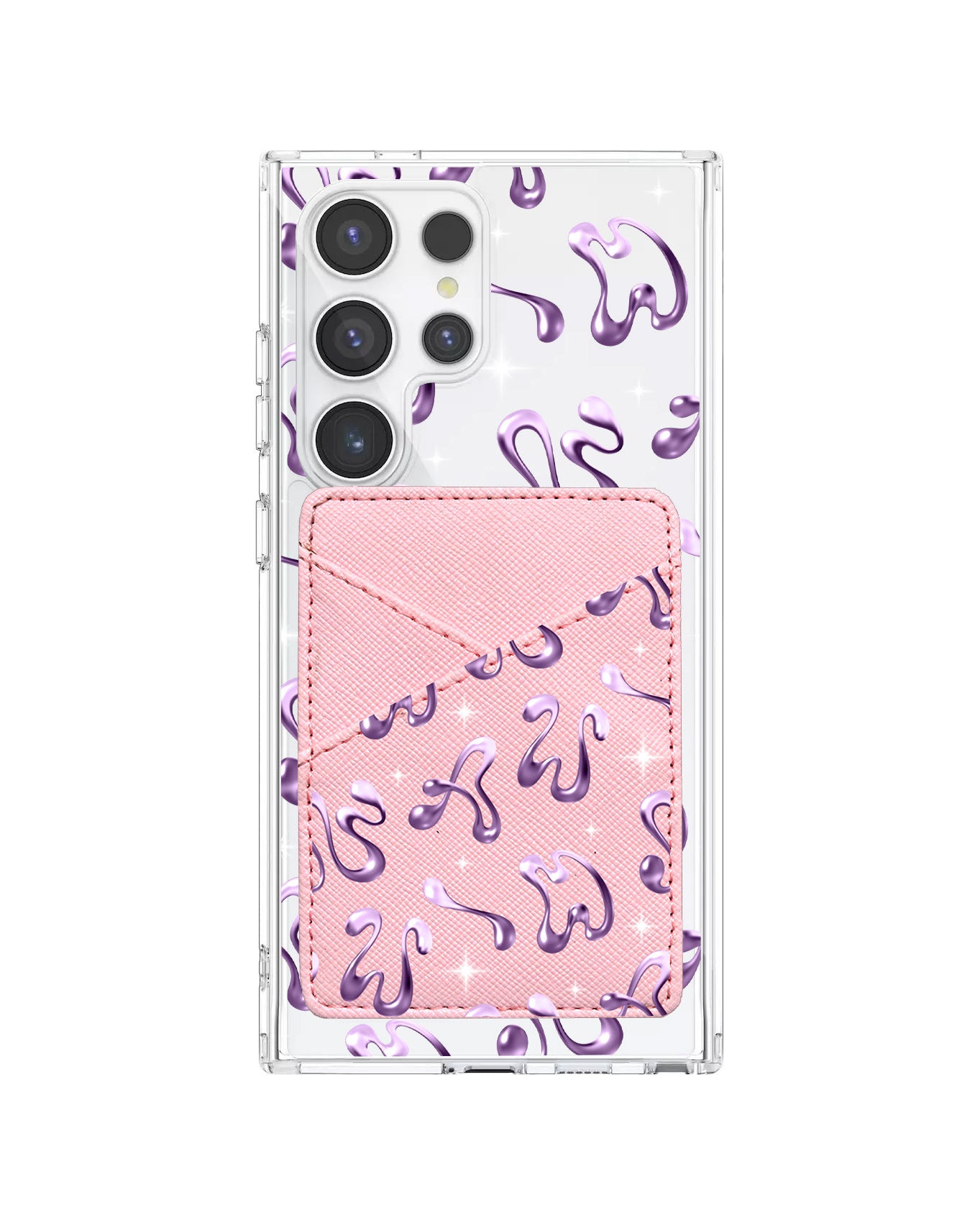 Android Phone Wallet Case - Chrome Monogram 4.0