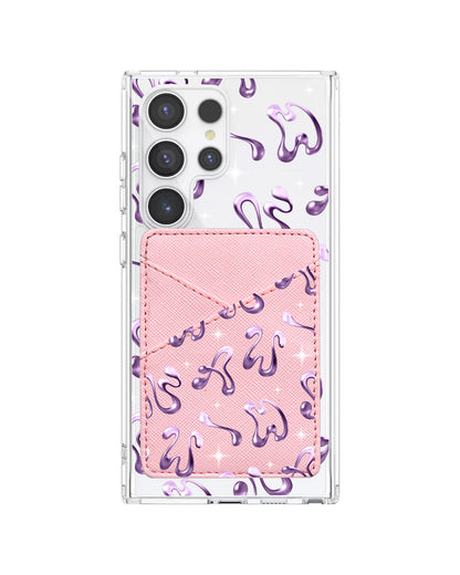 Android Phone Wallet Case - Chrome Monogram 4.0