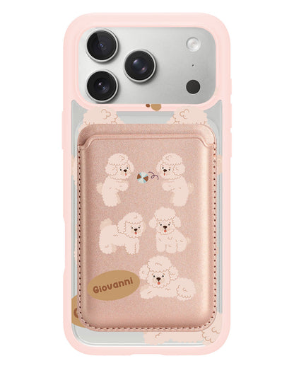 iPhone Magnetic Wallet Case - Poodle Squad 2.0