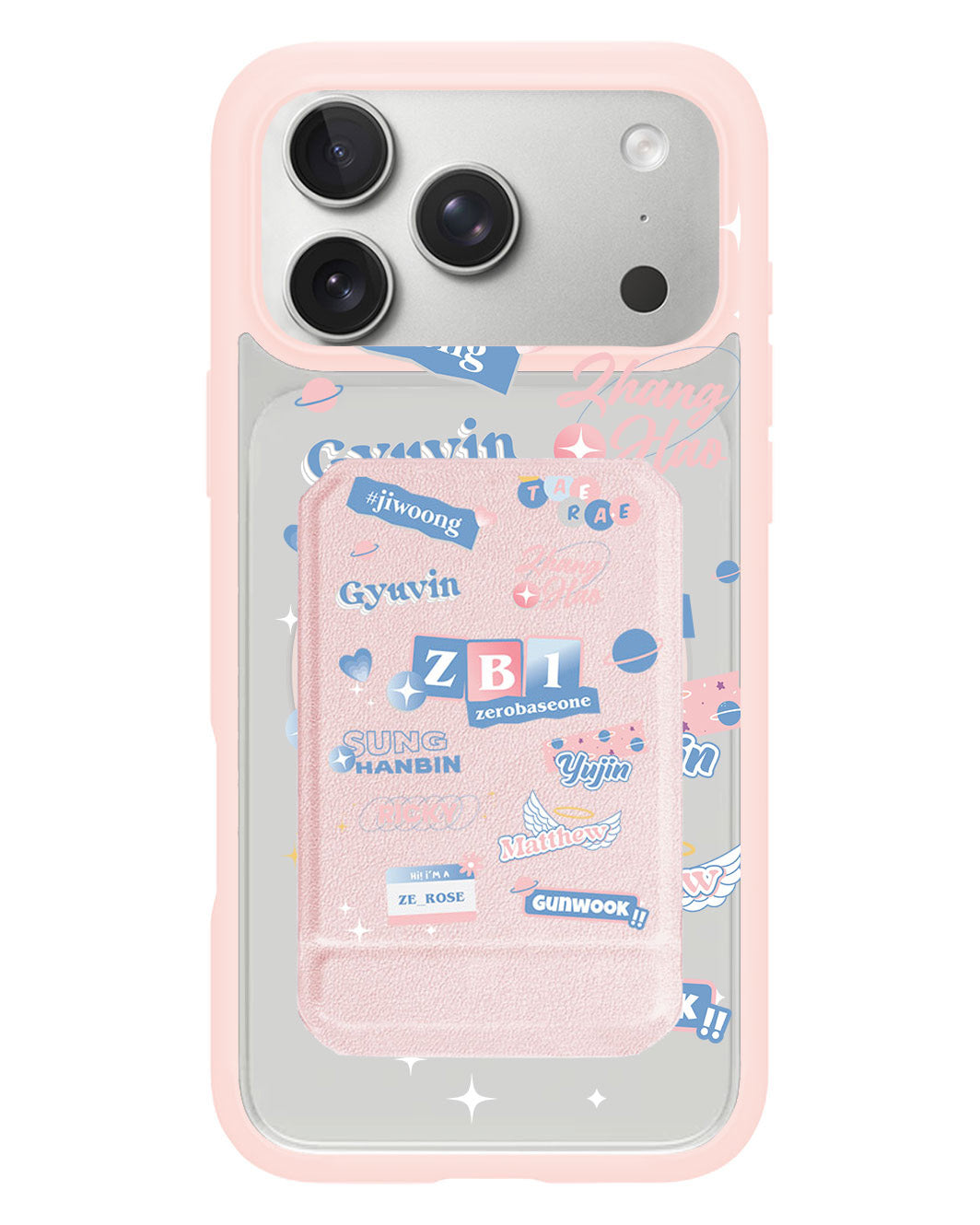 iPhone Magnetic Multifold Wallet - Zerobaseone Members