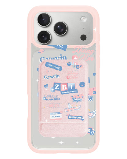 iPhone Magnetic Multifold Wallet - Zerobaseone Members