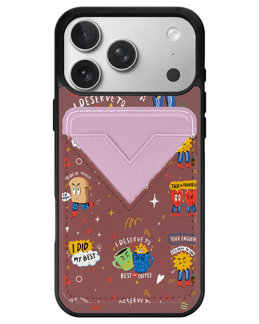 iPhone Avant Wallet Case - Selfless Love 3.0