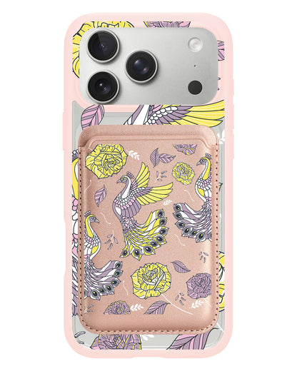 iPhone Magnetic Wallet Case - Bird of Paradise 4.0