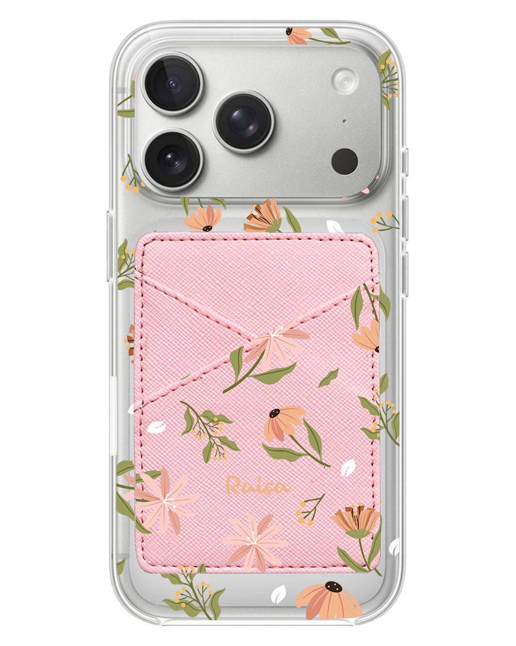iPhone Phone Wallet Case - Cosmos Flower