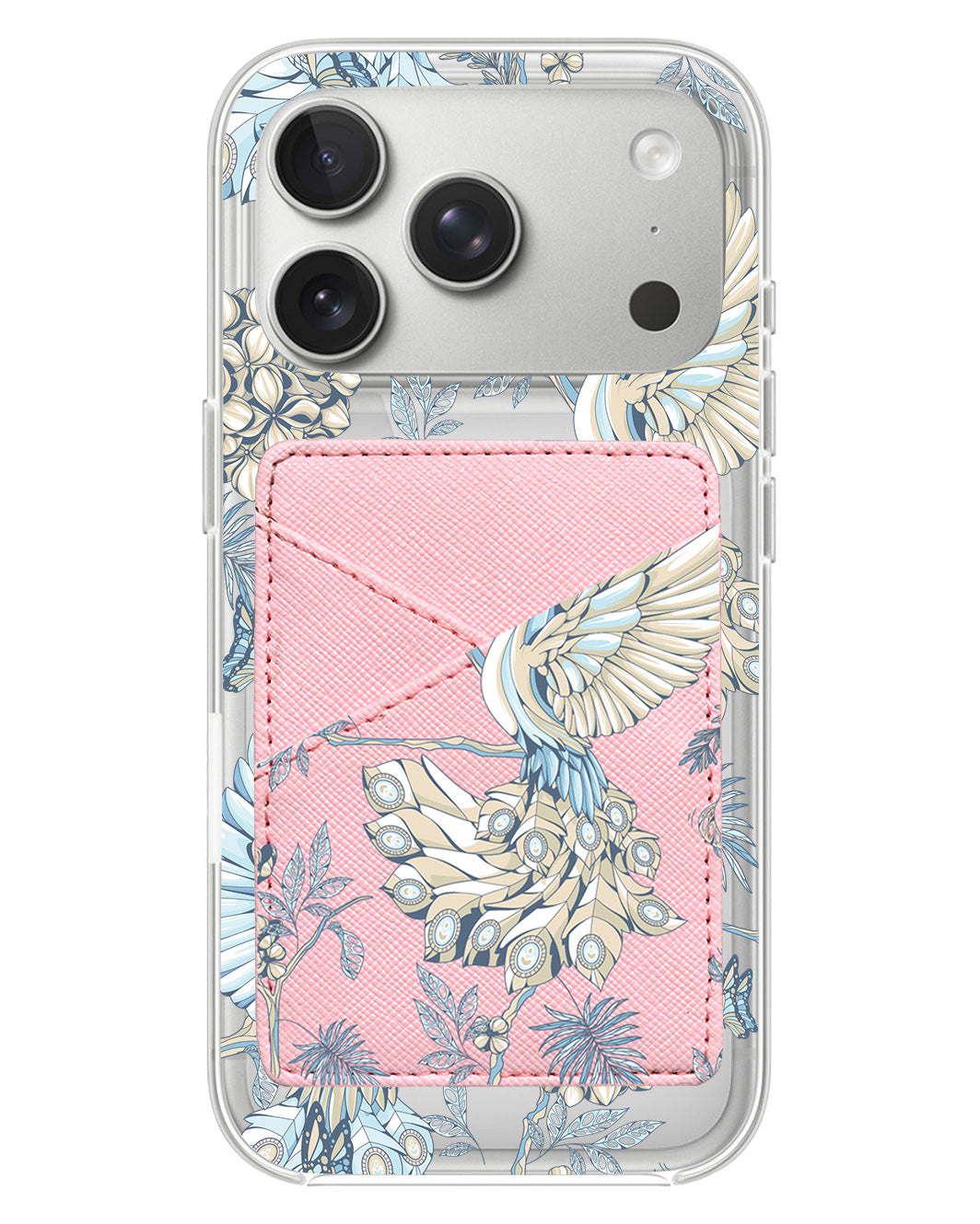 iPhone Phone Wallet Case - Peacock 5.0