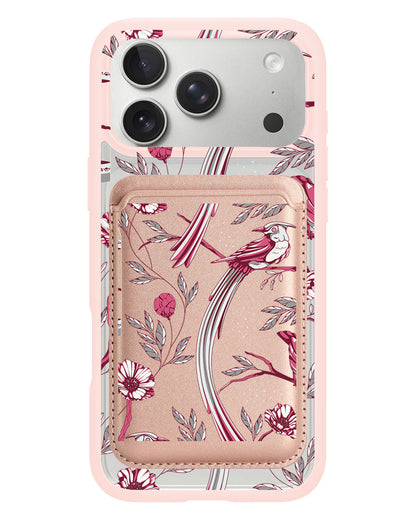 iPhone Magnetic Wallet Case - Lovebird 6.0