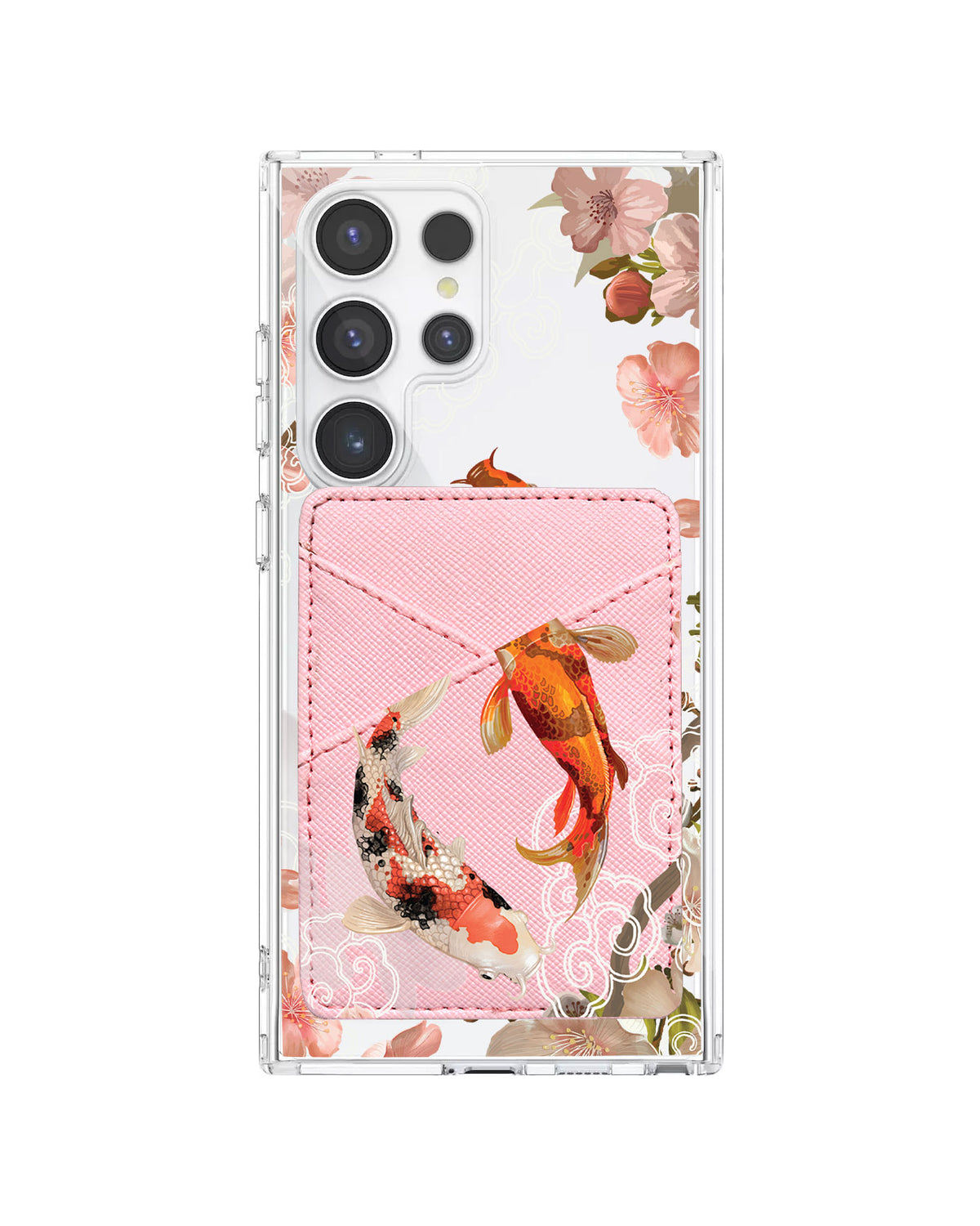 Android Phone Wallet Case - Oil Painting Koi