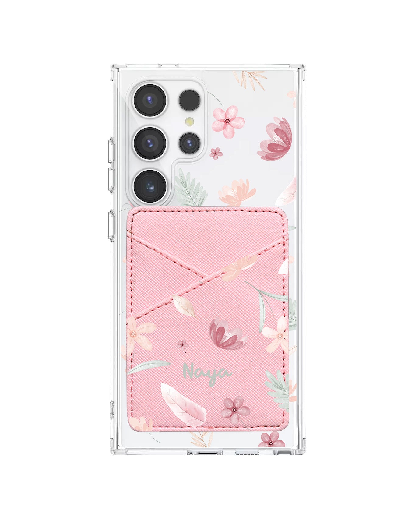 Android Phone Wallet Case - Wild Flower