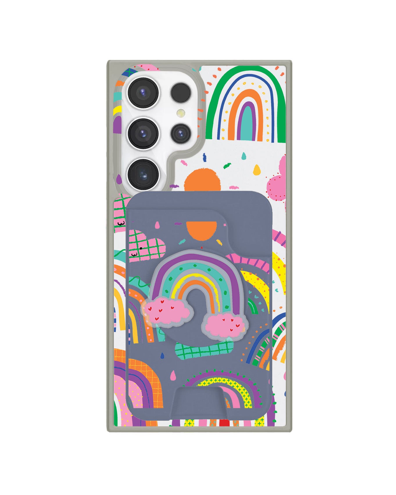Android Magpop Wallet - Rainbow