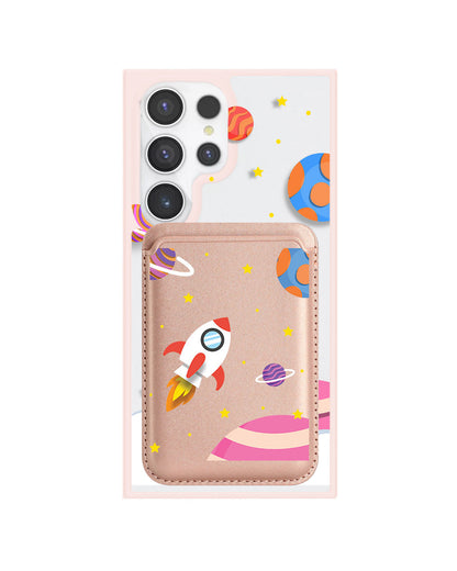 Android Magnetic Wallet Case - Neverland