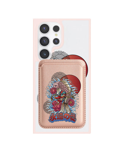Android Magnetic Wallet Case - Oni Koi