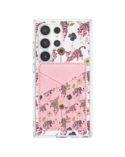 Android Phone Wallet Case - Tigre Rosa