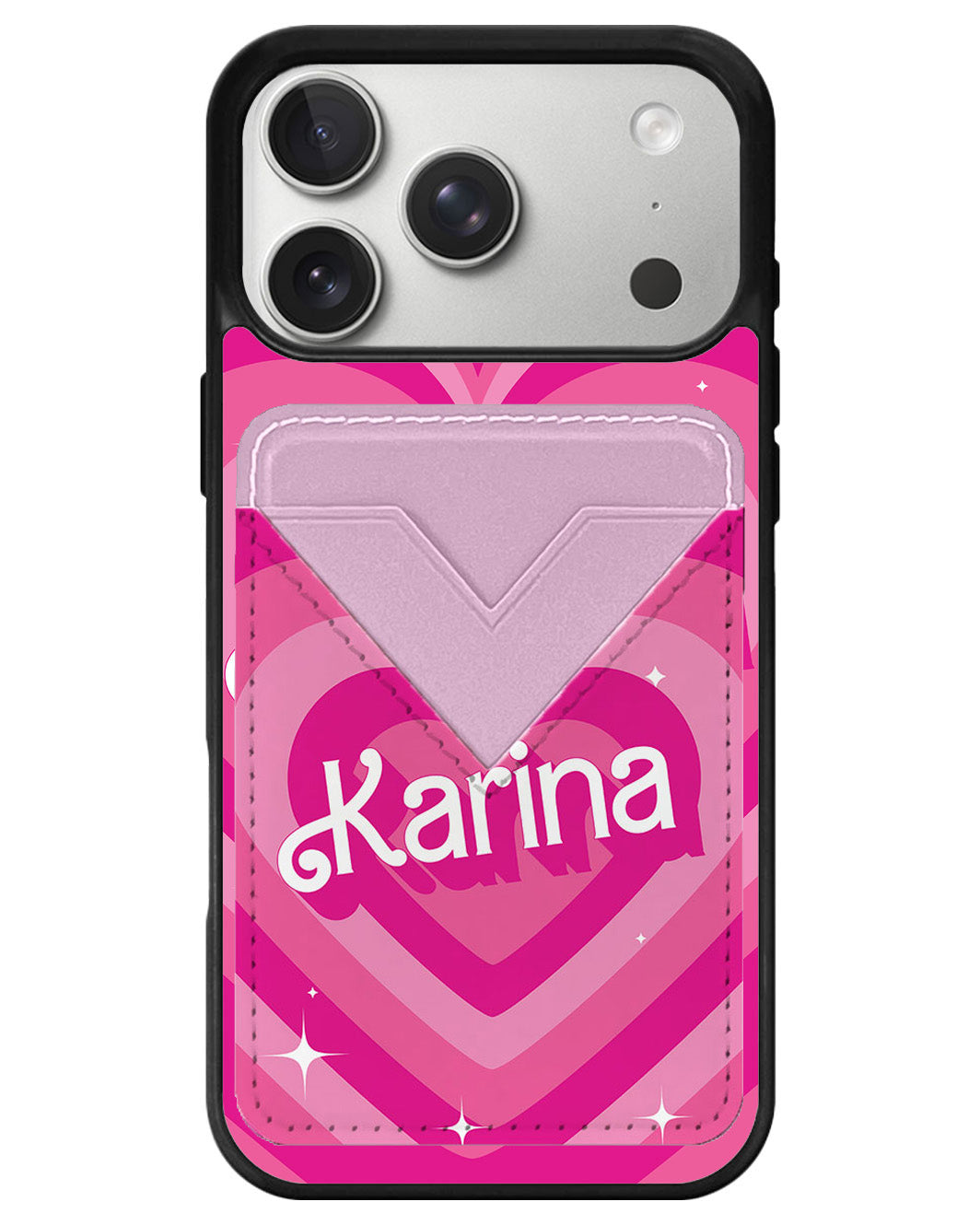 iPhone Avant Wallet Case - Barbie Love Pattern