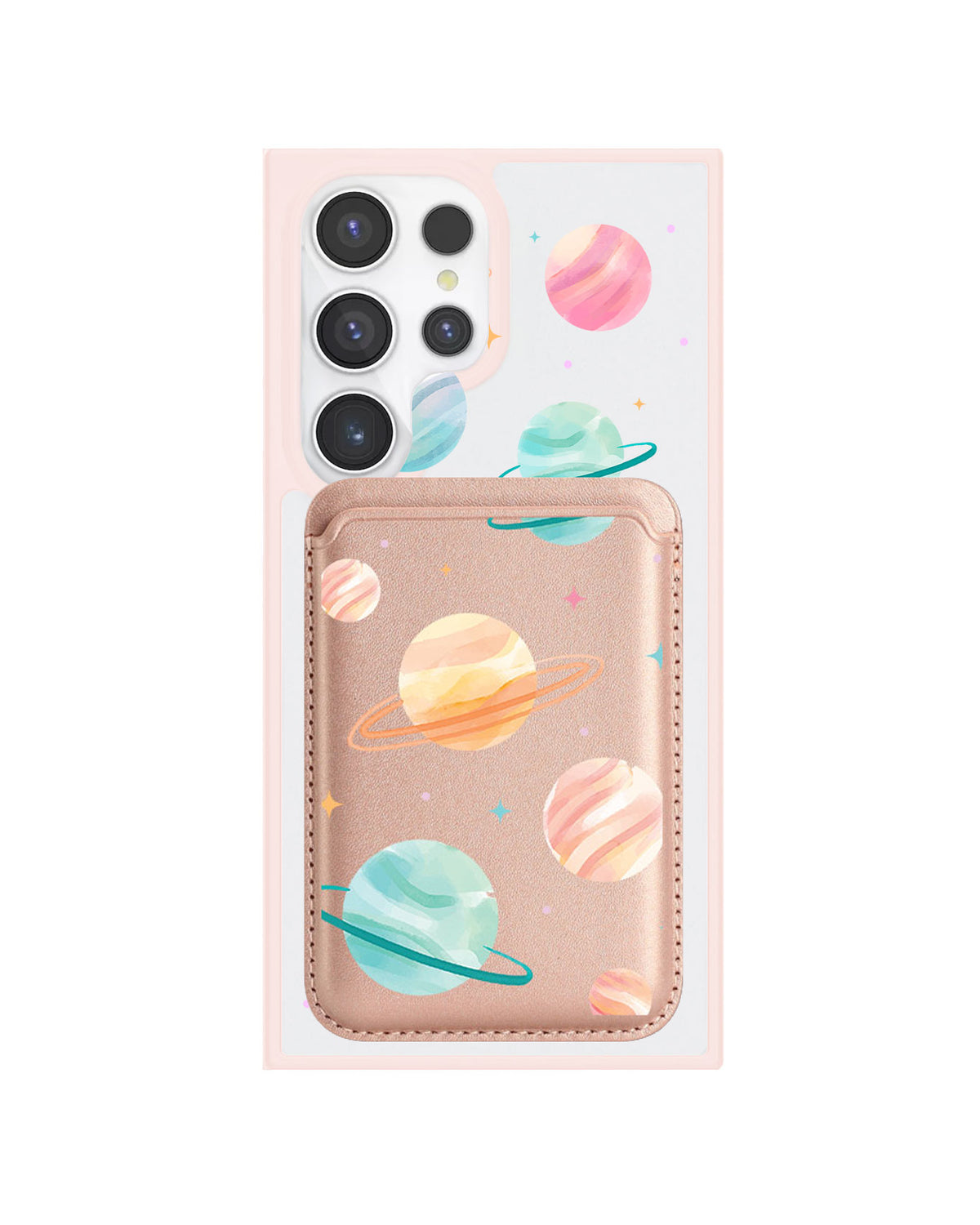 Android Magnetic Wallet Case - Planetarium 1.0